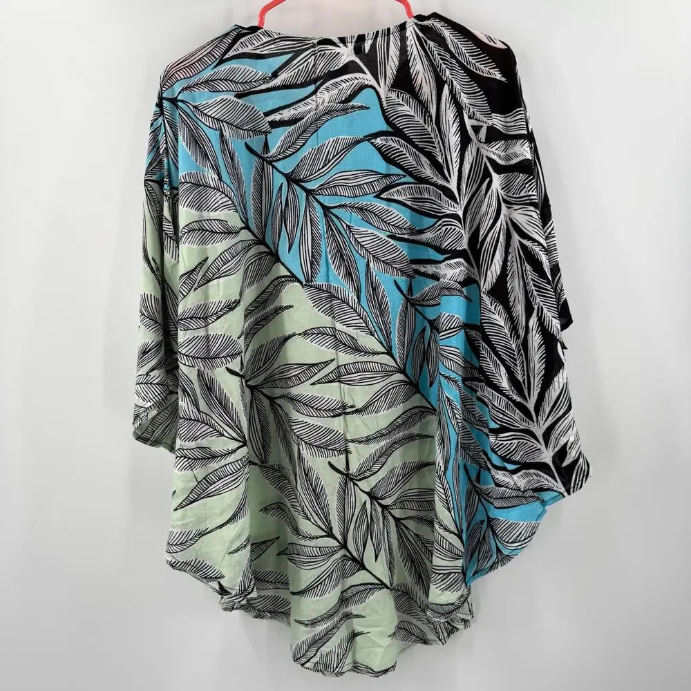 Laundry by Design Shelli Segal Kaftan One Size Swim Cover Up NWT Beach Resort